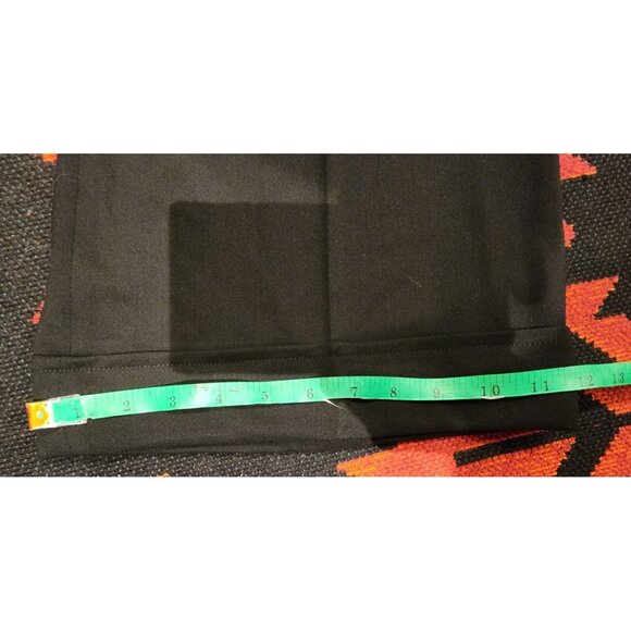 NEW High-Waisted Black Button-Front Trousers By H&M Size 12 - Picture 9 of 15